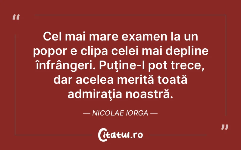 Citat Nicolae Iorga - citate viata