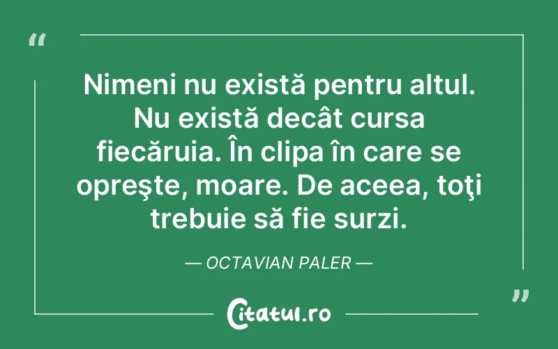 Citat Octavian Paler - citate viata