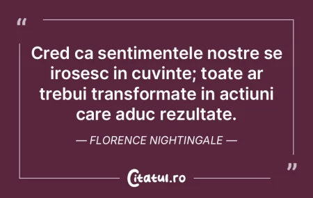 Acolo unde începe ambiţia, încetează...