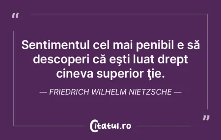 Ura este un sentiment activ al nemulţum...