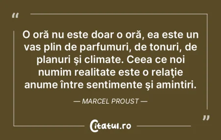 Atenţia pleacă totdeauna de la trezire...