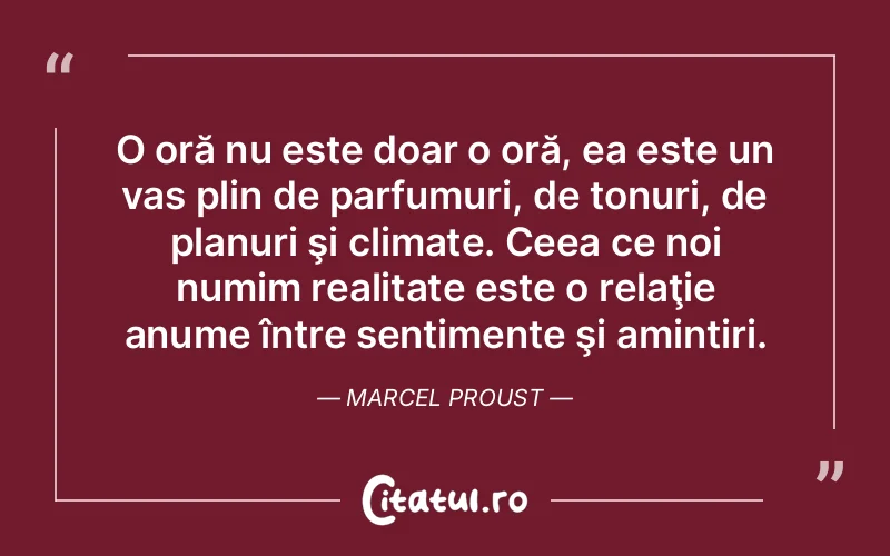Citat Marcel Proust - citate viata