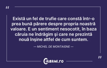 Când e viu, oriunde ar fi, un sentiment...