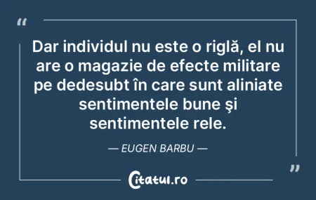 Esenţa religiei constă în sentimentul...