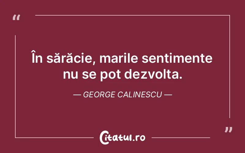 Citat George Calinescu - citate viata