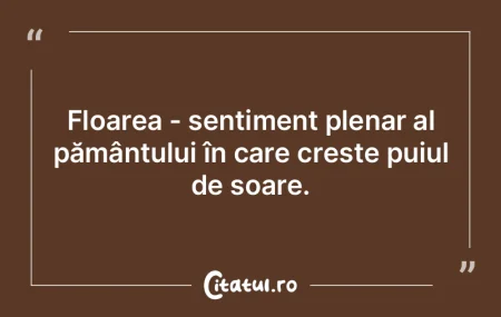 Ura este ca apele mâloase; numai după ... Ura este ca apele mâloase; numai după ...