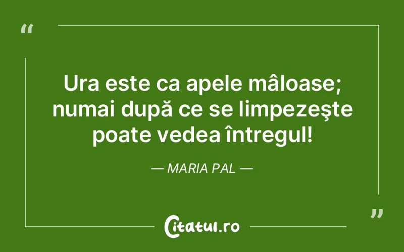 Citat Maria Pal - citate viata