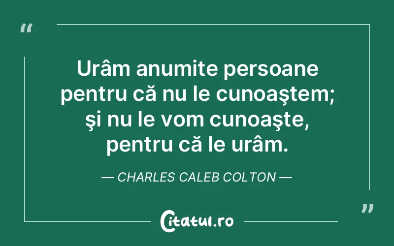 Citat Charles Caleb Colton - citate viata