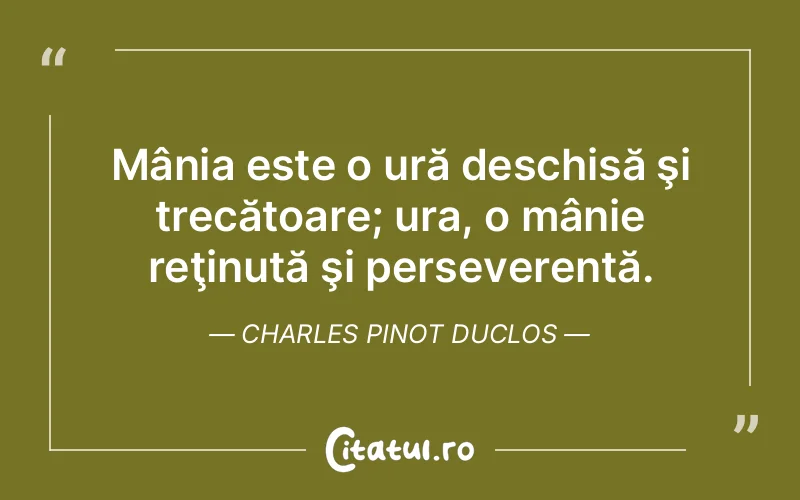 Citat Charles Pinot Duclos - citate viata
