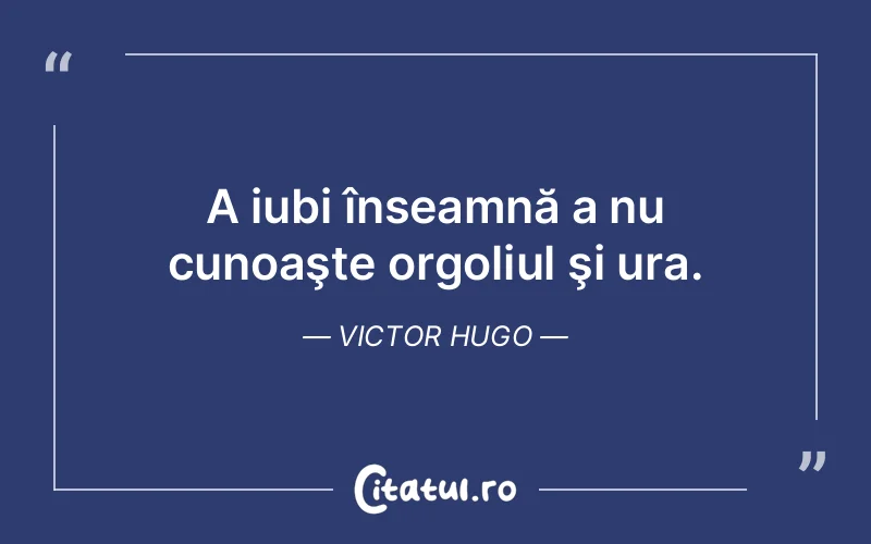 Citat Victor Hugo - citate viata