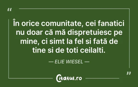 Ura pătimaşă poate da sens şi scop u... Ura pătimaşă poate da sens şi scop u...