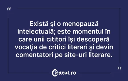 Singurul pericol care-l paşte pe un om ...