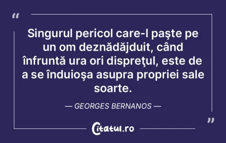 Când urâm pe cineva, urâm în el ceva...