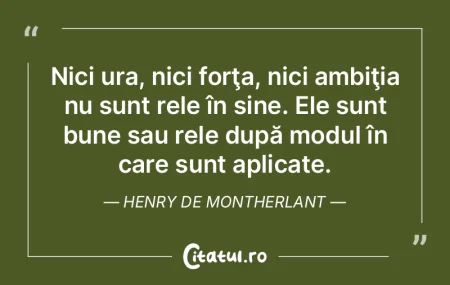 Unde se termină cultura, începe ura.