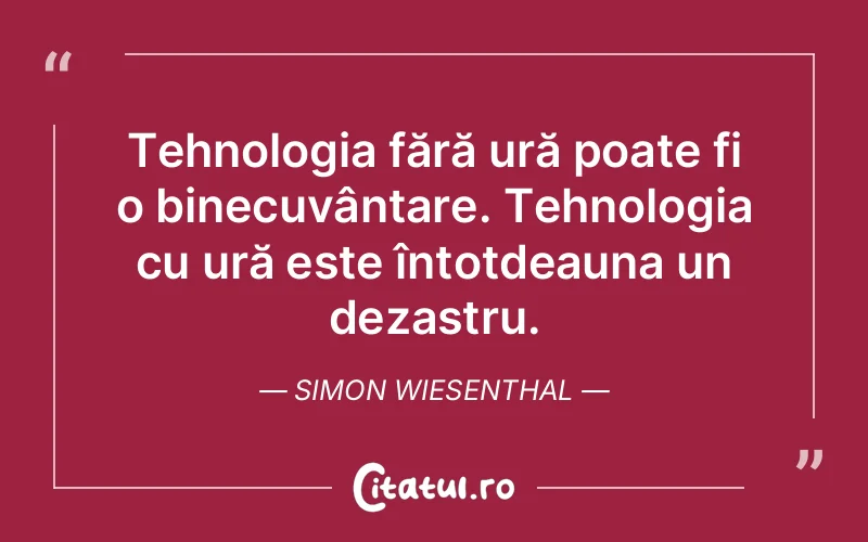 Citat Simon Wiesenthal - citate viata