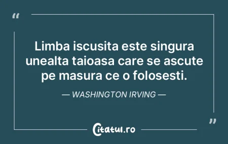 Un om este mare prin ceea ce gandeste si... Un om este mare prin ceea ce gandeste si...