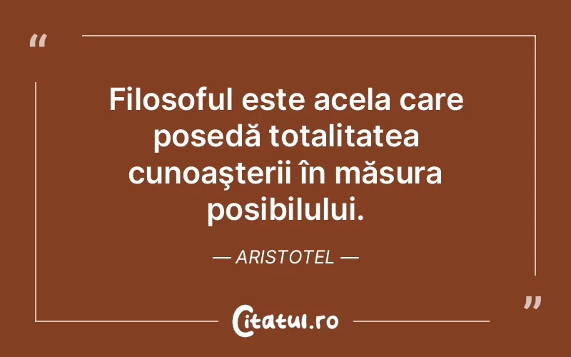 Citat Aristotel - citate viata