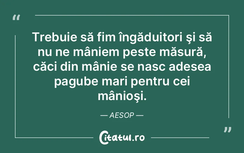Citat Aesop - citate viata