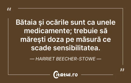 Setea de cunoaştere, la fel ca şi sete...