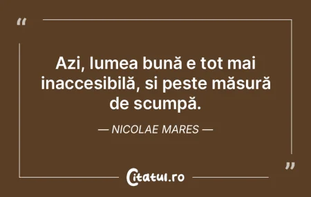 Impostura n-a știut și nu știe ce-i m... Impostura n-a știut și nu știe ce-i m...