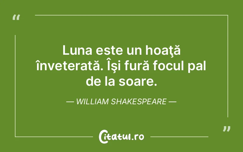 Citat William Shakespeare - citate viata