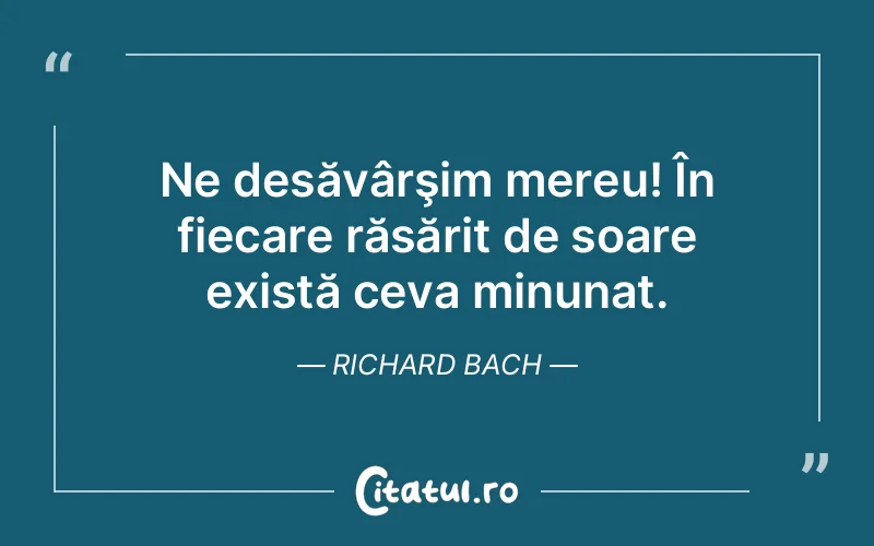 Citat Richard Bach - citate viata