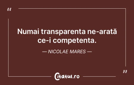 România normală - să fie oare doar ce...