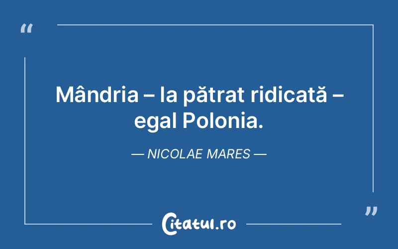 Citat Nicolae Mares - citate viata