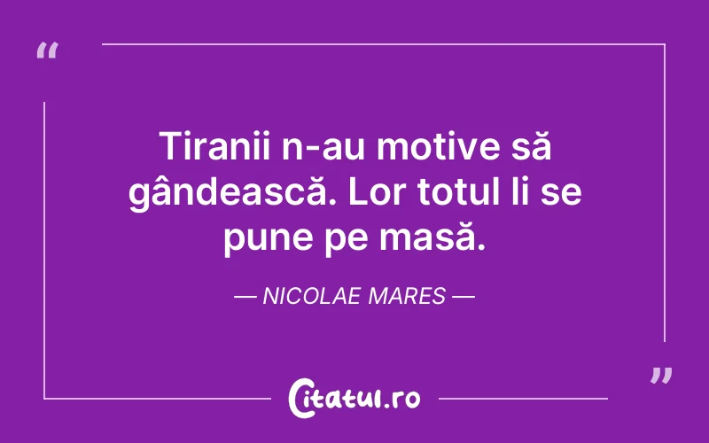 Citat Nicolae Mares - citate viata