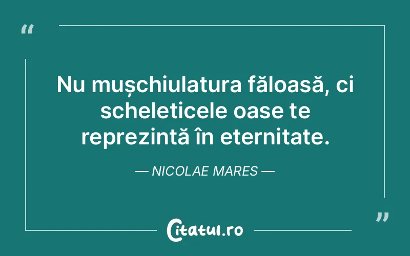Citat Nicolae Mares - citate viata