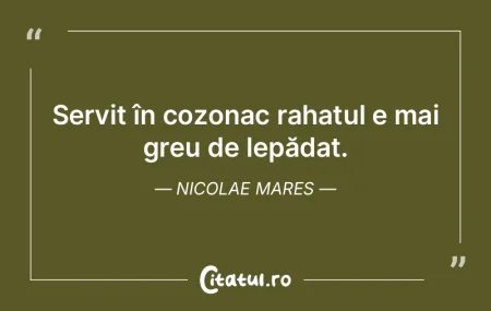 Din totdeauna, nenorocirea ta e mai mare...