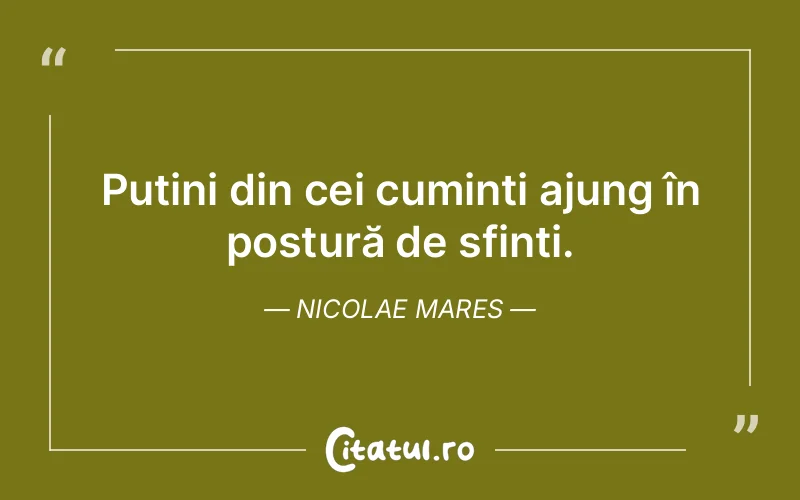 Citat Nicolae Mares - citate viata