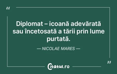 E permanentă luptă a contrariilor înt...