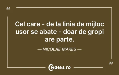 Nu vă lăsați numele și moștenirea, ... Nu vă lăsați numele și moștenirea, ...