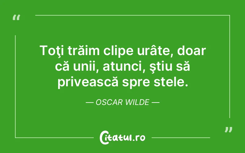 Citat Oscar Wilde - citate viata