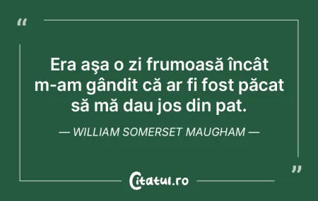 Cred că există cineva acolo, sus, care...