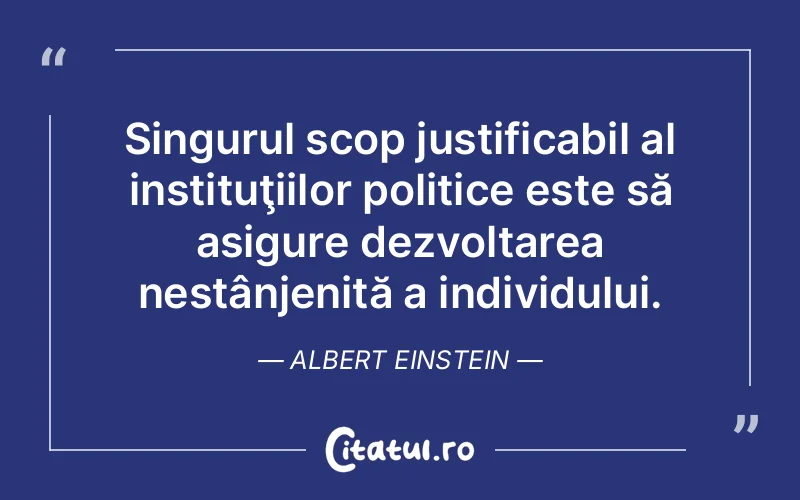 Citat Albert Einstein - citate viata