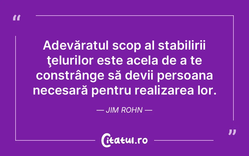 Citat Jim Rohn - citate viata