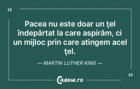 Limba este calea, niciodată scopul. Mir...