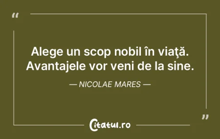 Toate căile duc spre acelaşi scop: să... Toate căile duc spre acelaşi scop: să...
