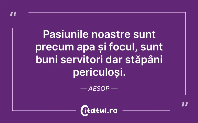 Citat Aesop - citate viata