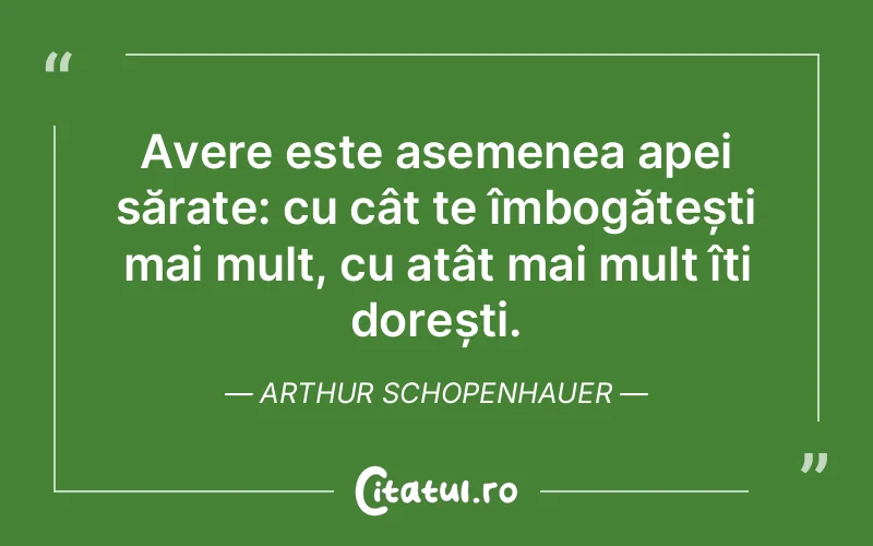 Citat Arthur Schopenhauer - citate viata