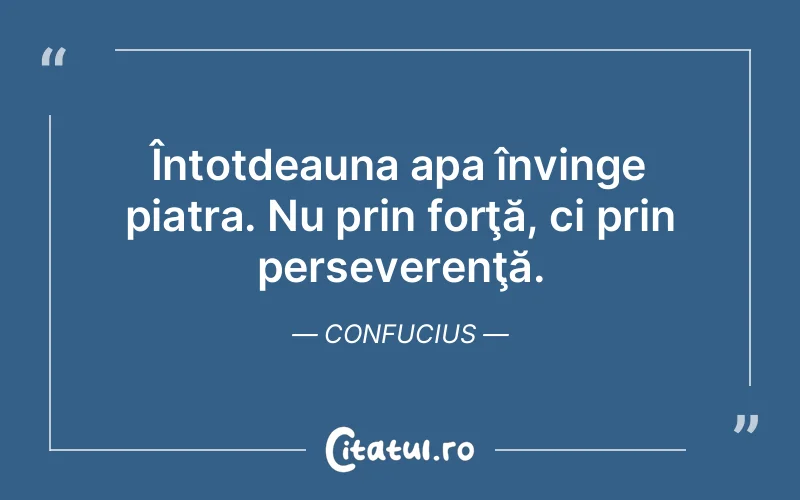 Citat Confucius - citate viata