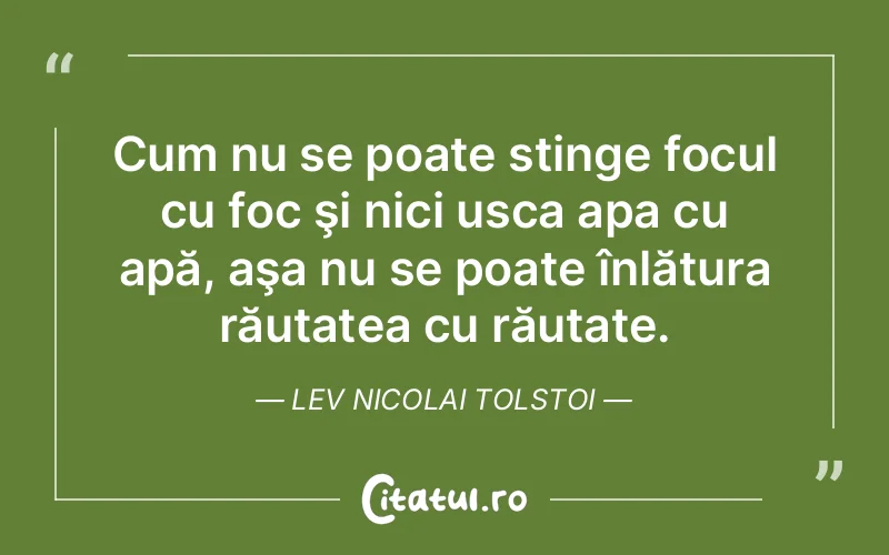 Citat Lev Nicolai Tolstoi - citate viata