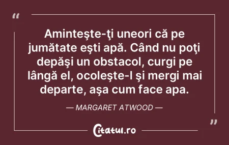 Apă, apă, pretutindeni apă... dar nic... Apă, apă, pretutindeni apă... dar nic...