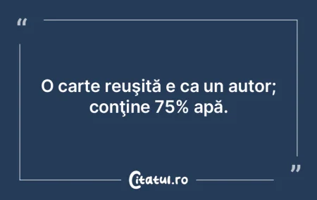 Am fost două cuburi de gheaţă, însă...