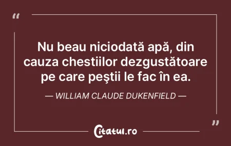 Diavolul (vorbind despre viaţă): E ca ...