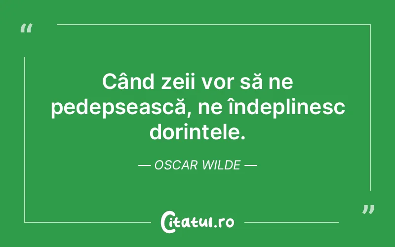 Citat Oscar Wilde - citate viata