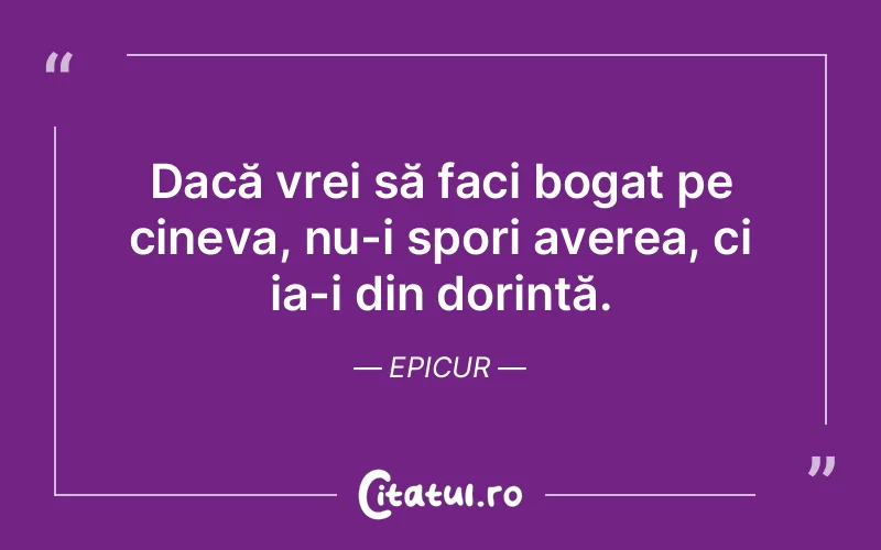 Citat Epicur - citate viata