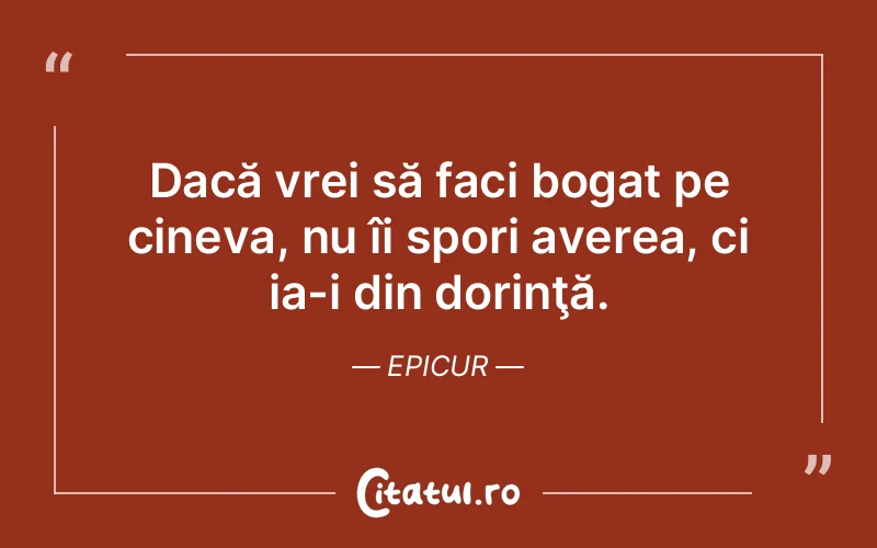 Citat Epicur - citate viata